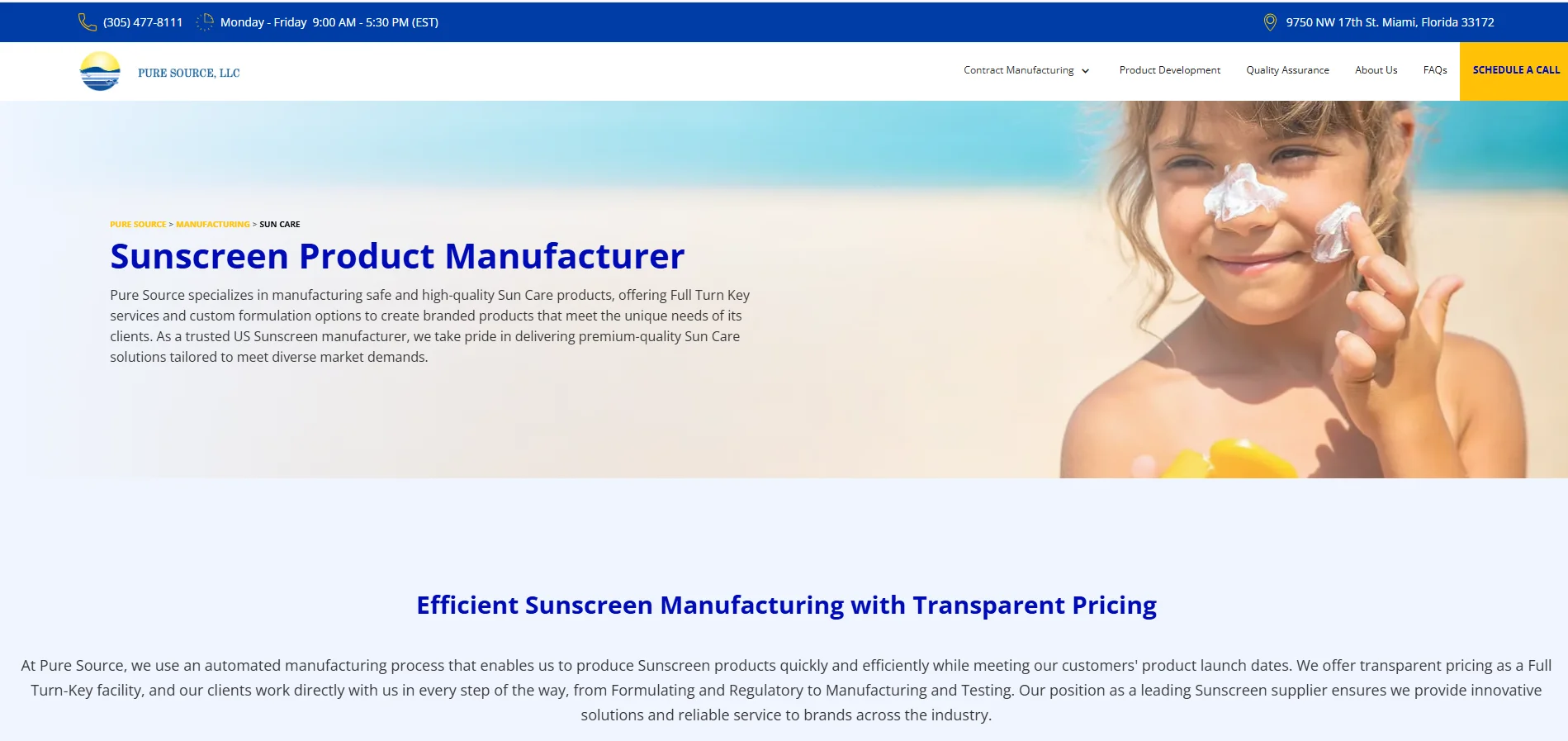 Private Label Sunscreen Manufacturers